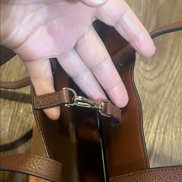 Kate Spade tan suede hand and croosbody bag - Picture 8 of 14